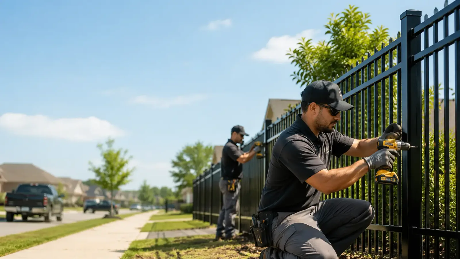 Metal Fence Installation in Mccaskill, AR